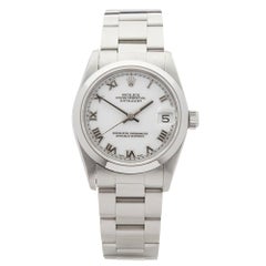Vintage 1998 Rolex Datejust Stainless Steel 68240 Wristwatch