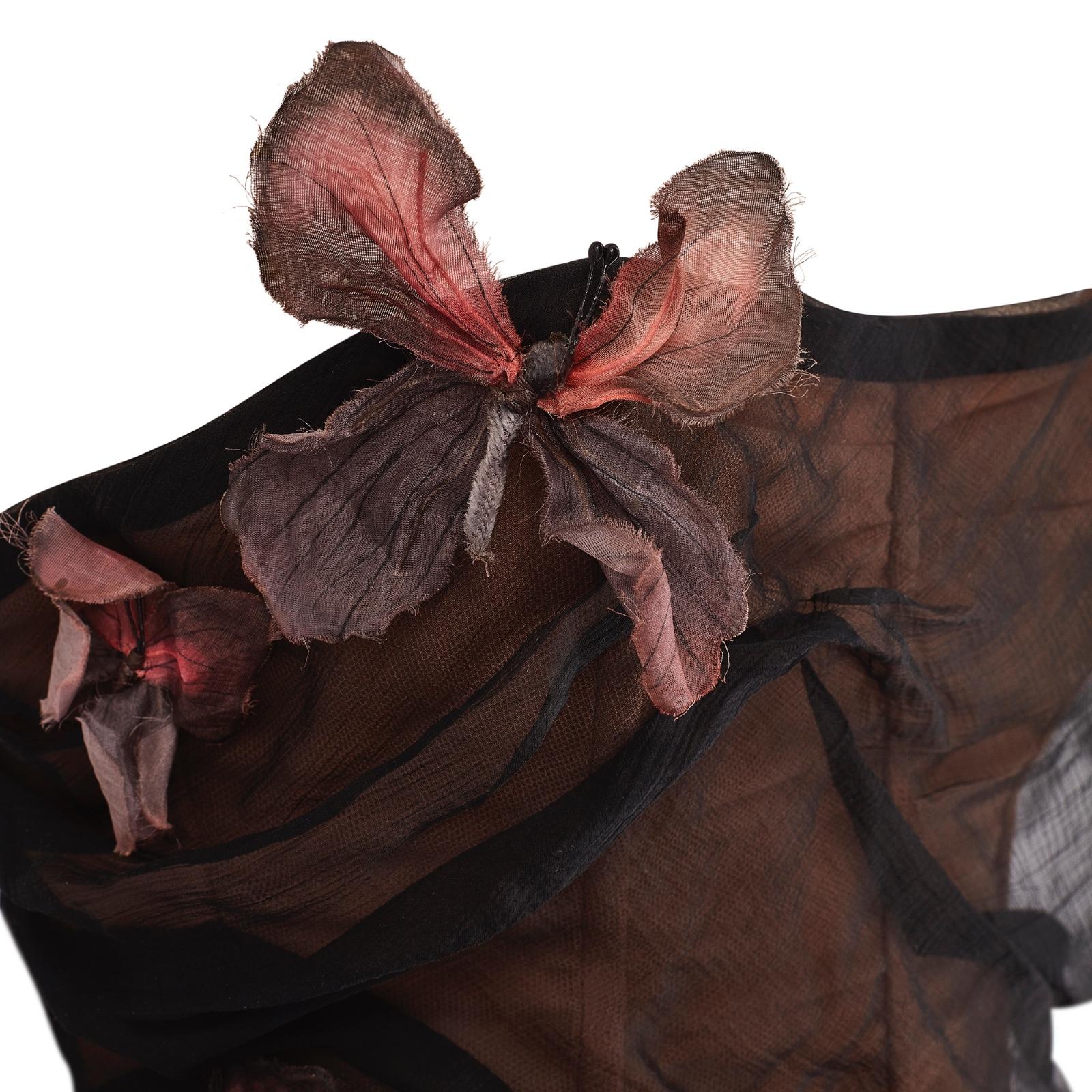 1998 La passerella documentata Dolce & Gabbana Abito a farfalla Stromboli in vendita 1