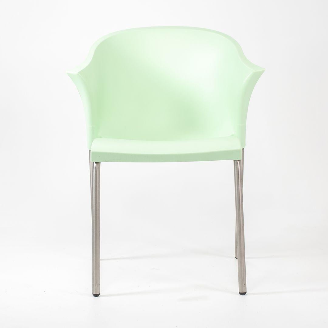 1998 Conjunto de tres sillas Bla Bla Verde Menta de Marco Maran para Parri Designs Moderno en venta