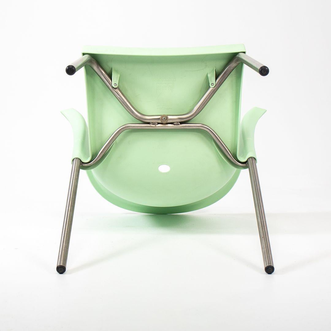 1998 Conjunto de tres sillas Bla Bla Verde Menta de Marco Maran para Parri Designs finales del siglo XX en venta