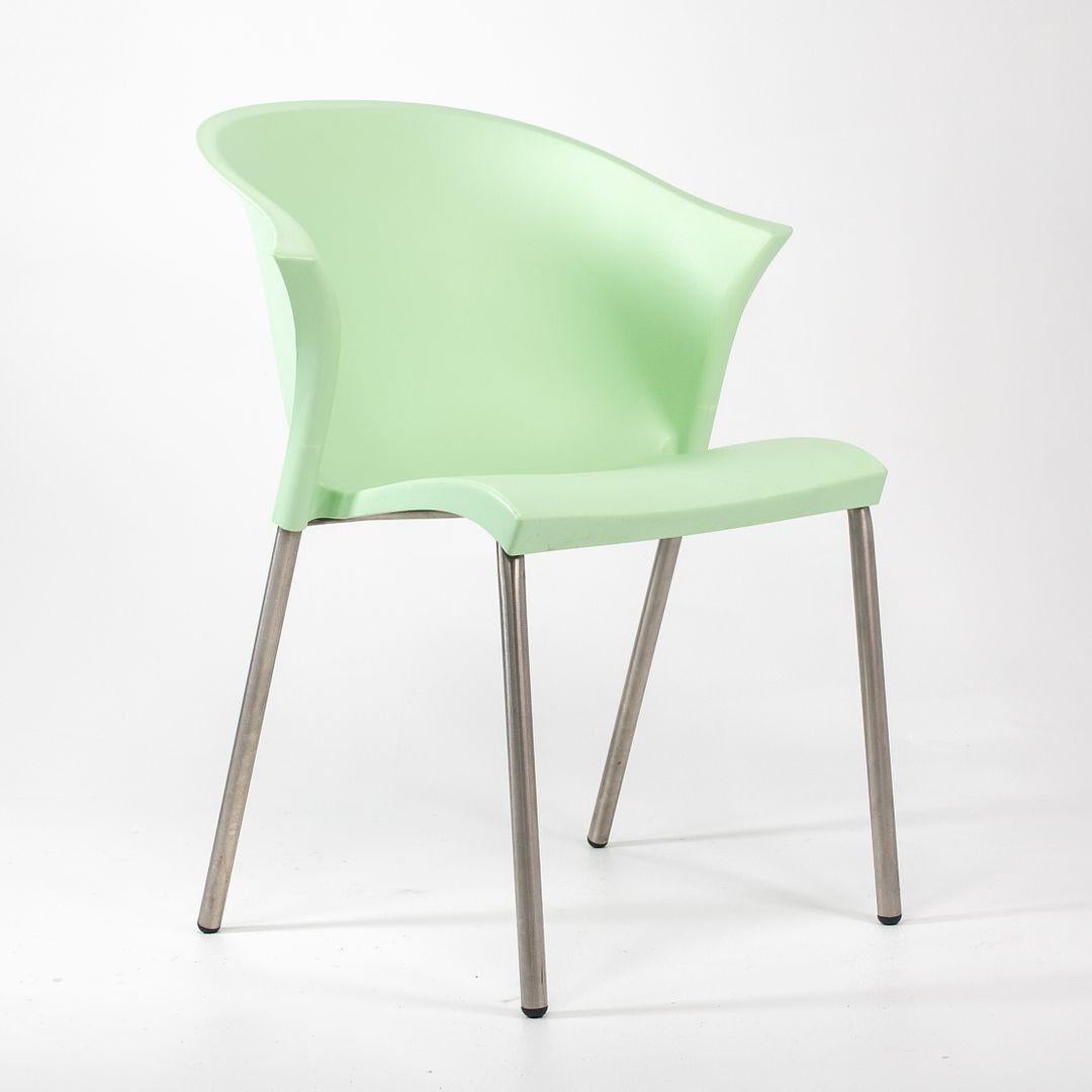 1998 Conjunto de tres sillas Bla Bla Verde Menta de Marco Maran para Parri Designs en venta 1