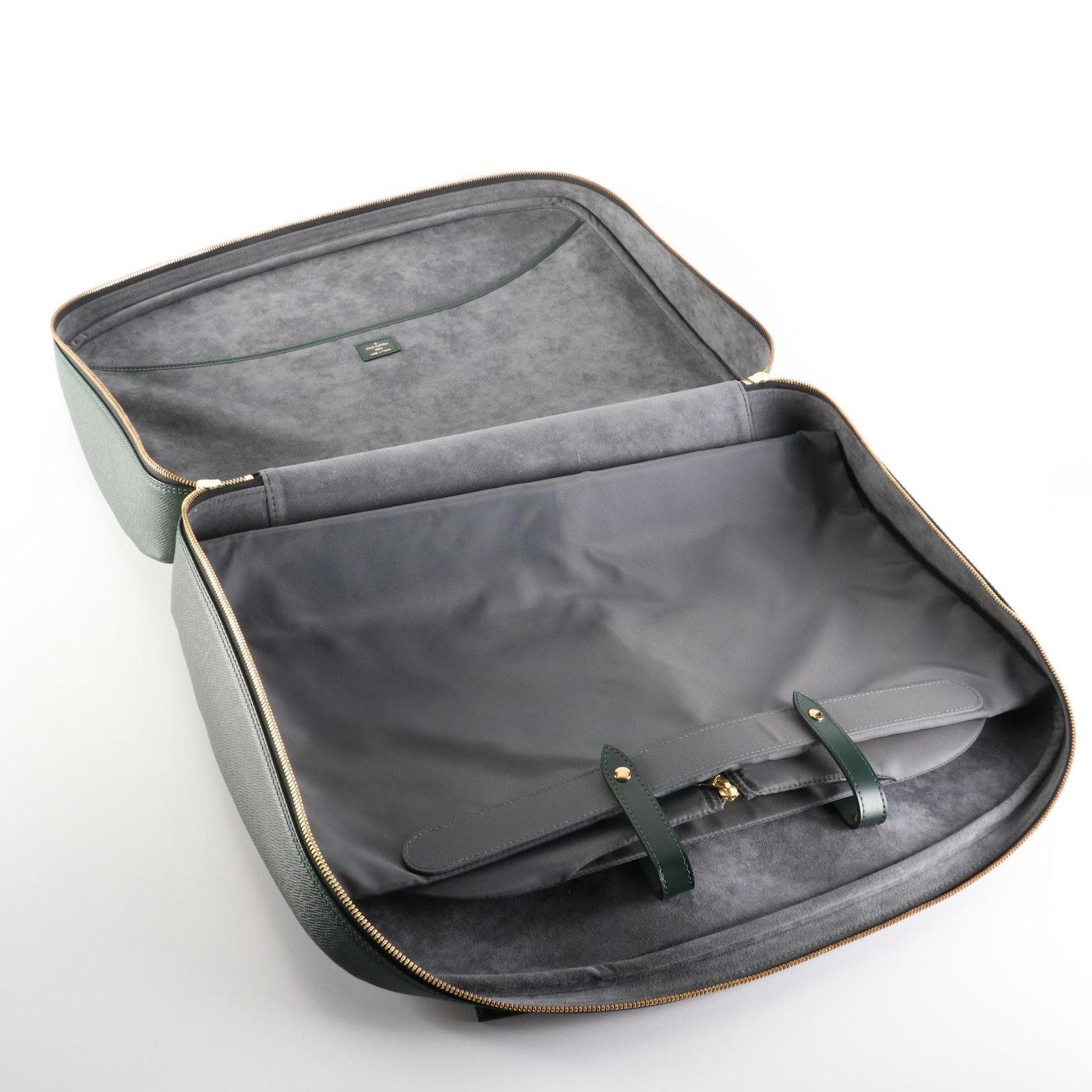 1998 Étonnamment nouveau ! Louis Vuitton Kendall GM Travel Bag en cuir Épicéa Taïga en vente 3