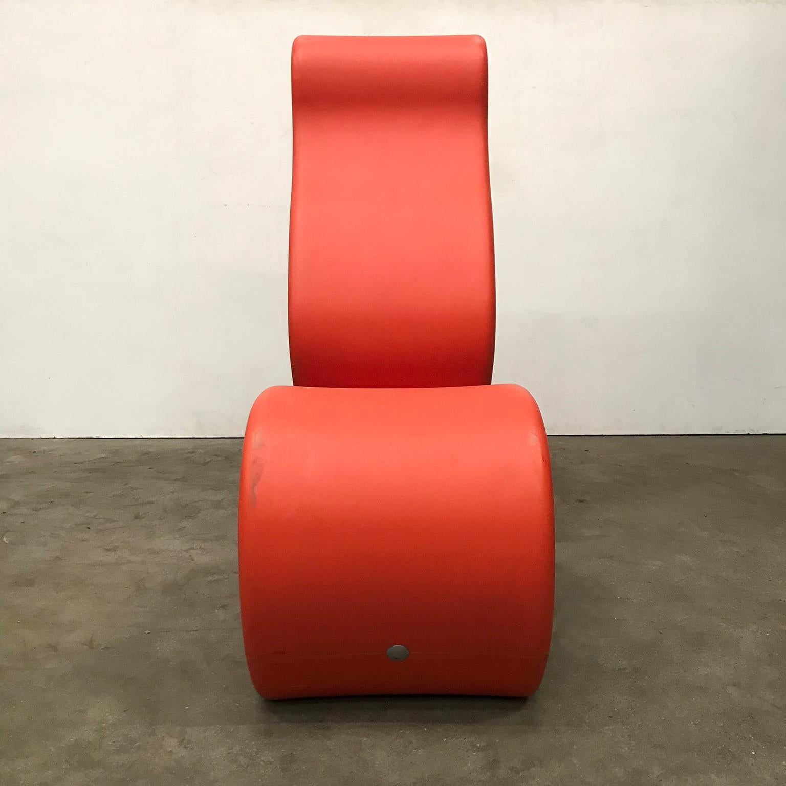 Plastic 1998, Verner Panton, Orange Phantom Chair or Table