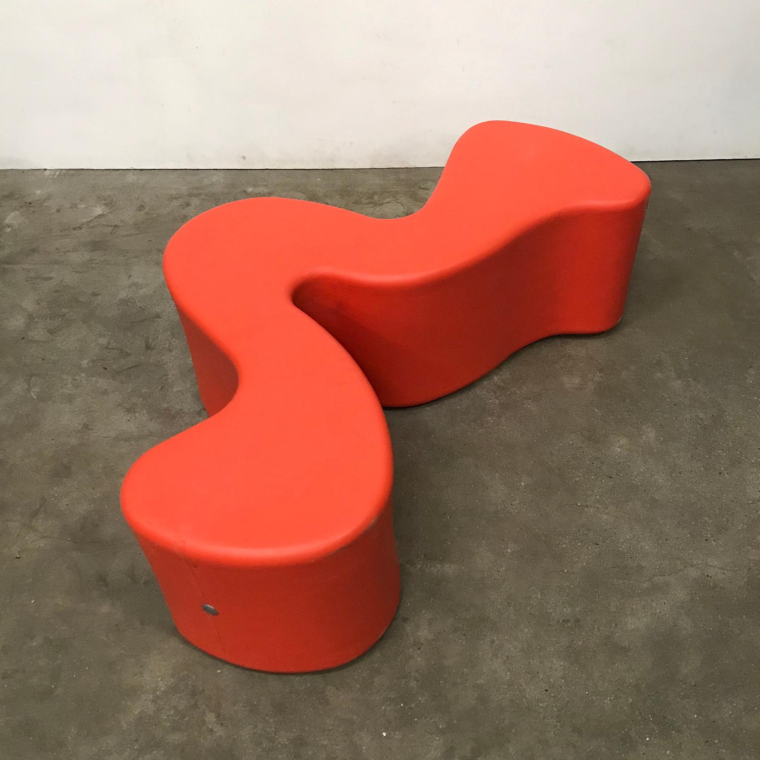 1998, Verner Panton, Orange Phantom Chair or Table 1