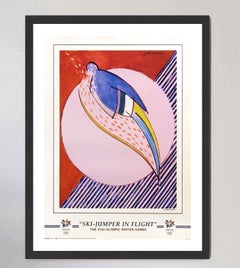 1998 Winter Olympic Games Nagano Original Poster by Cristobal Gabarron
