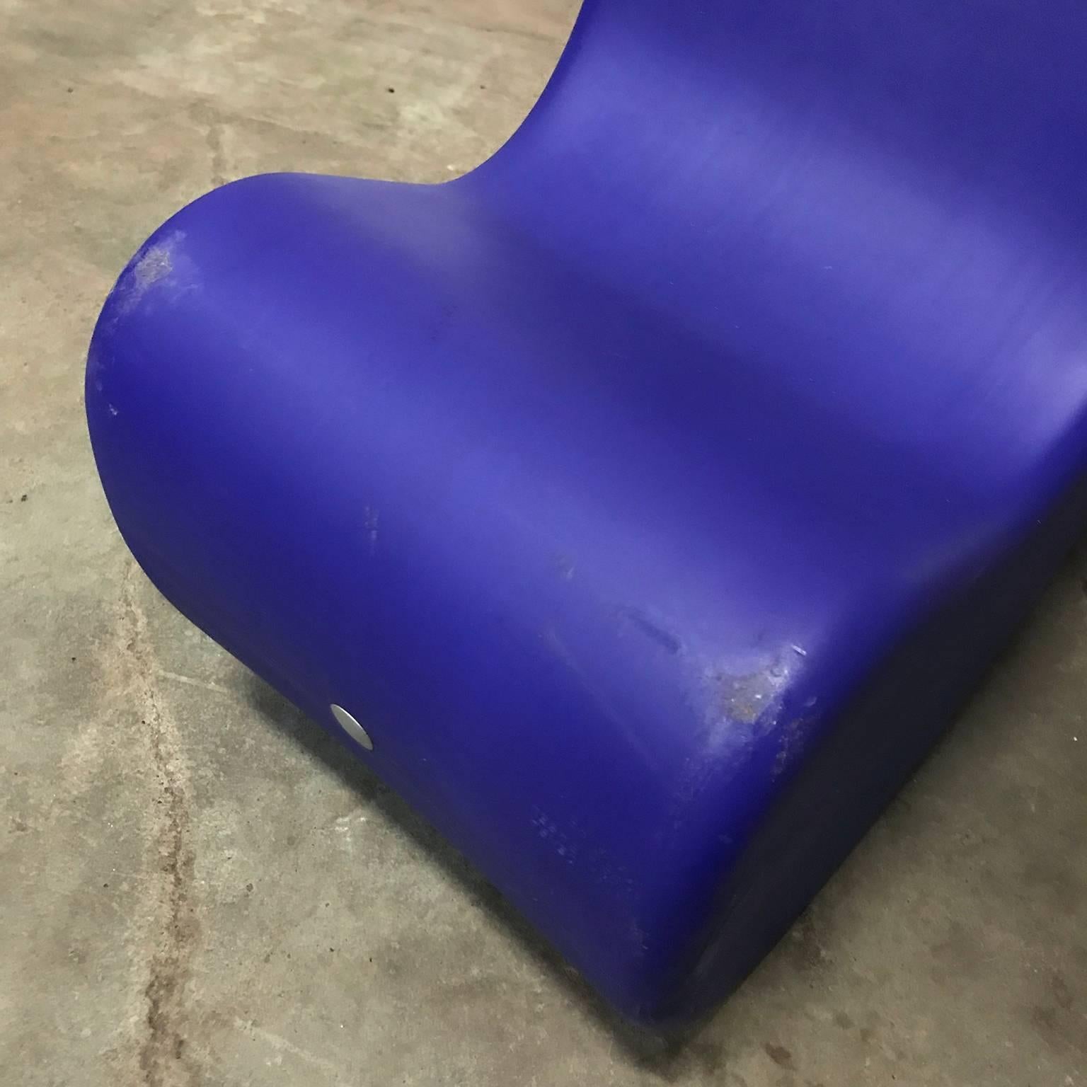 Danish 1998, Verner Panton, Purple Phantom Chair/Table