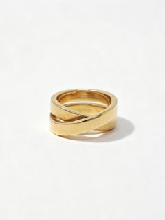 1999 Cartier Paris Nouvelle Vague Yellow Gold Ring