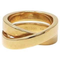 1999 Cartier Paris Nouvelle Vague Yellow Gold Ring