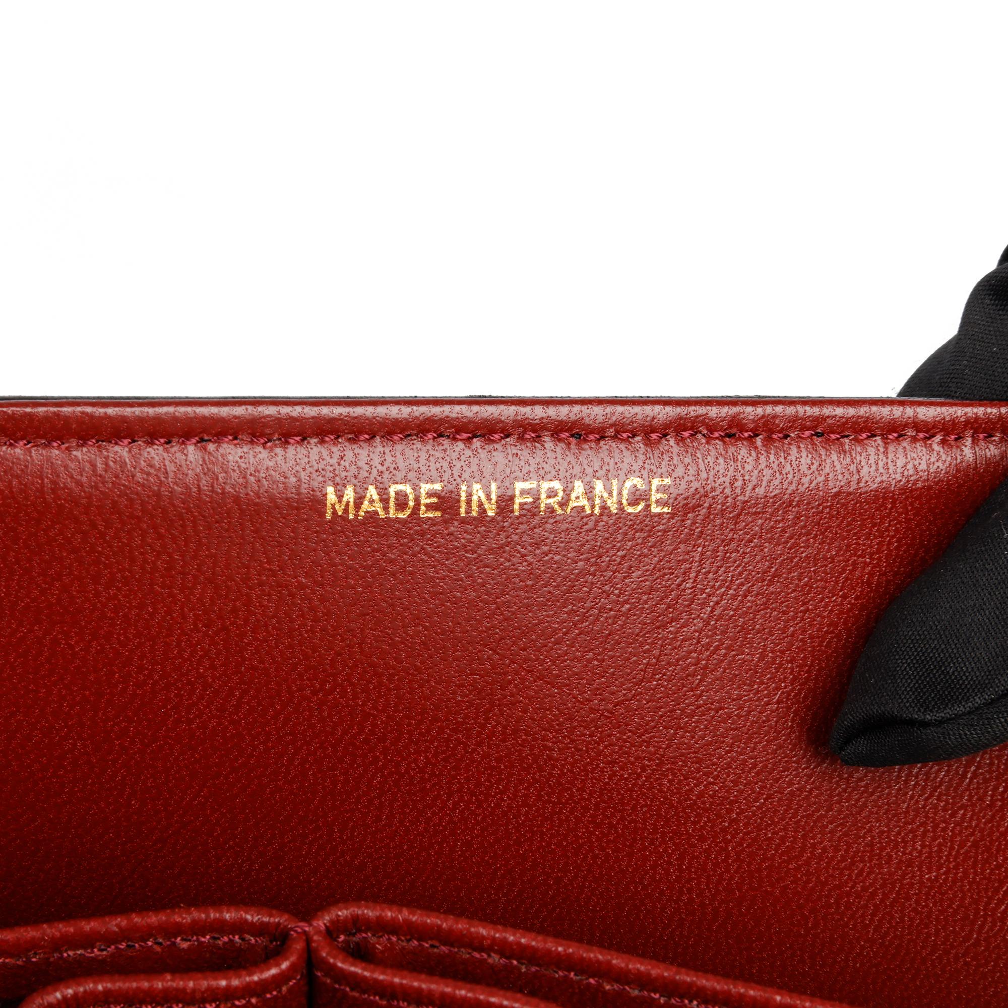 1999 Chanel Schwarz gesteppt Lammfell Leder Vintage Classic Double Flap Bag 5