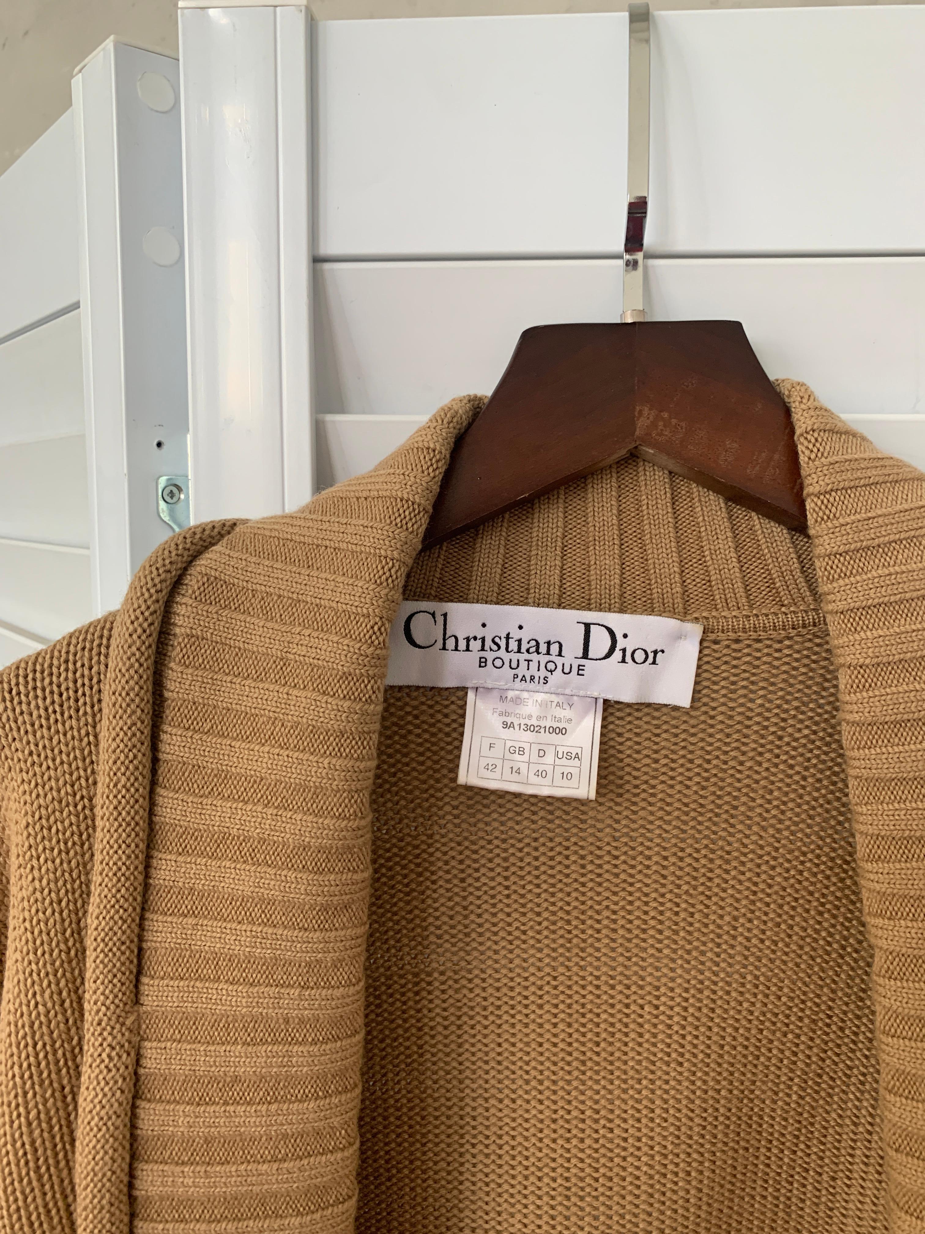 1999 Christian Dior & John Galliano F/W 1999 Knitwear cardigan For Sale 4