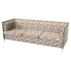 1999 Gary Lee Knoll Studio A Tre Posti, Tessuto Geometrico Tan (2x)