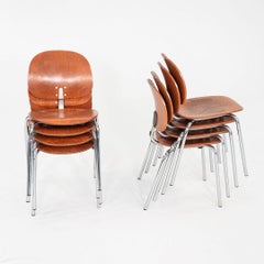 1999 Giancarlo Piretti für Krueger International Xylon-Stühle aus Kirschbaumholz