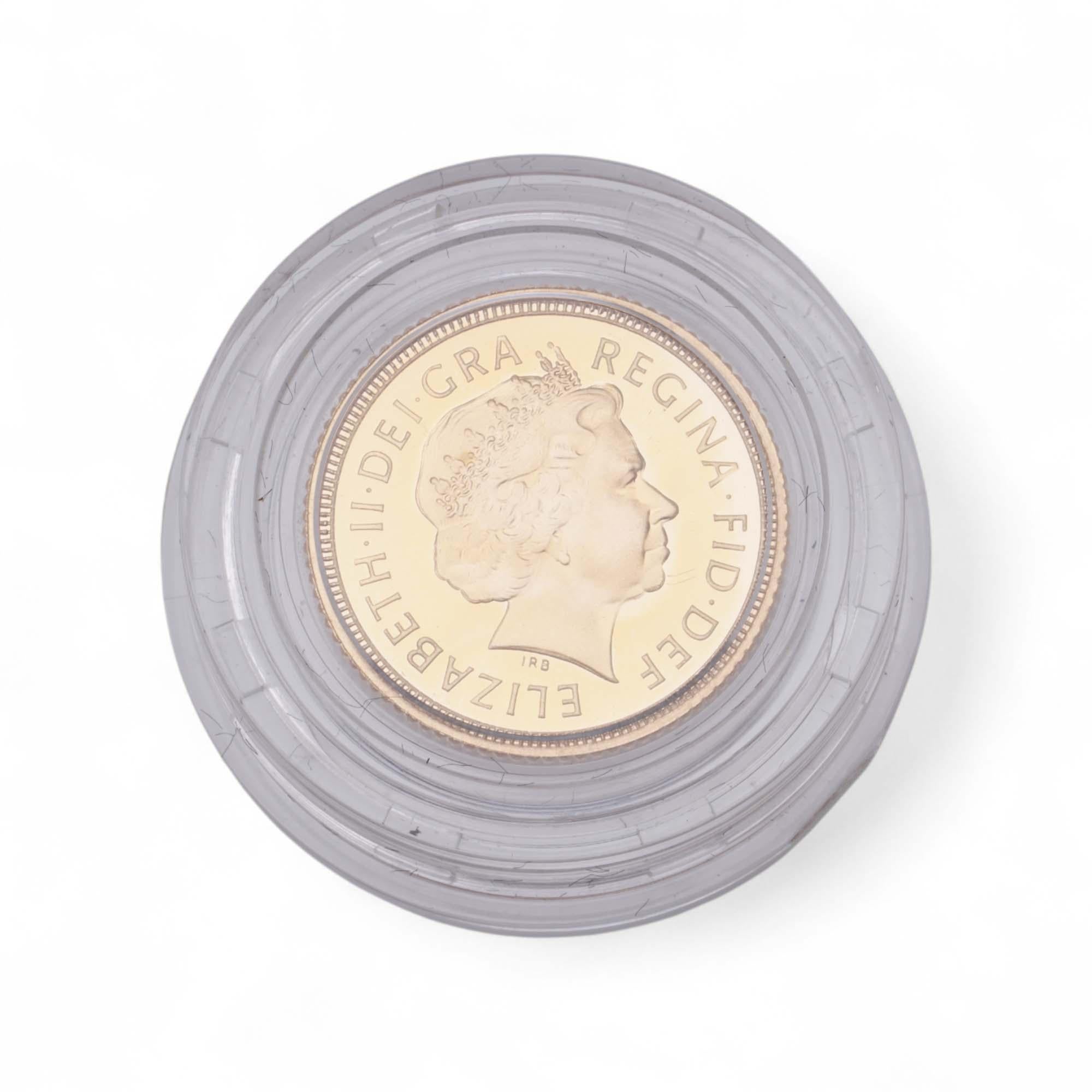 1999 Gold Proof Half Sovereign – Royal Mint Boxed with Certificate (COA) For Sale 3