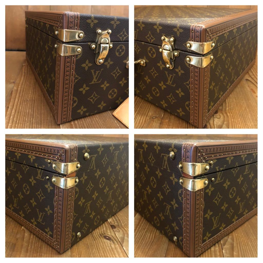 1999 LOUIS VUITTON Monogram Canvas Super President Trunk Case 8