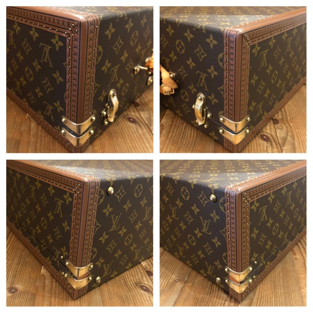 1999 LOUIS VUITTON Monogram Canvas Super President Trunk Case 1