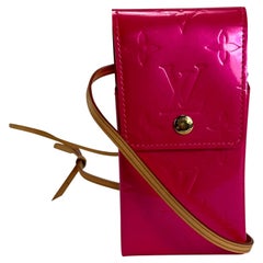 1999 Louis Vuitton Patent Leather Vernis Hot Pink Monogram Crossbody 