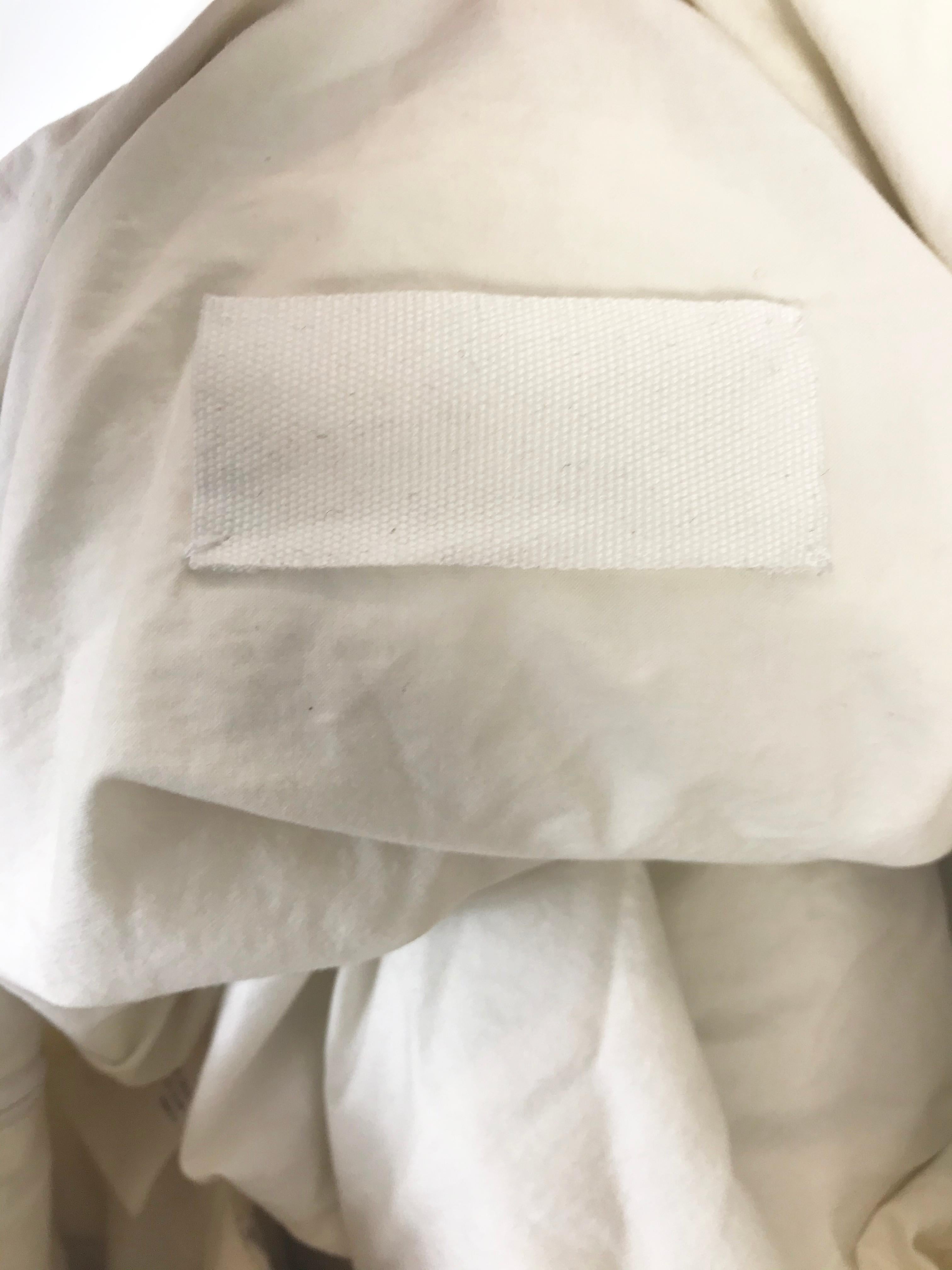 1999 Maison Martin Margiela Iconic Artisanal Duvet Coat (Grau)
