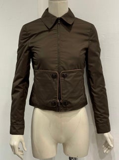 1999 Miu Miu hidden pocket nylon jacket
