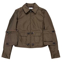 1999 Miu Miu hidden pocket nylon jacket