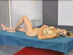 1999 Oil on Linen by Natalie Frank “Claire” Slade, London