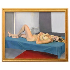 1999 Oil on Linen by Natalie Frank “Claire” Slade, London