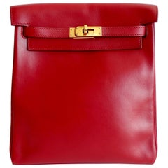 Hermés 1999 Red Gulliver Kelly Ado 20cm