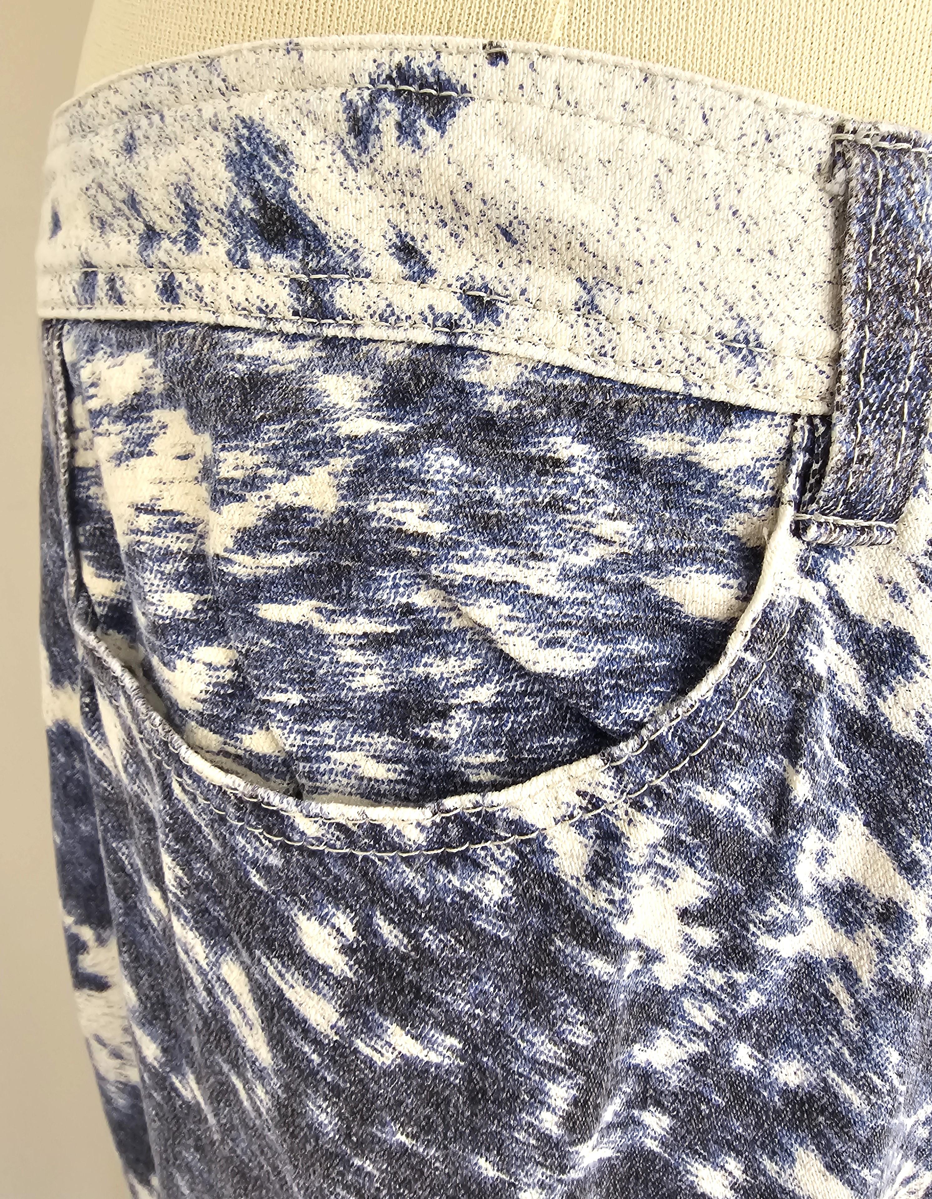 1999 Roberto Cavalli Jupe longue imprimée cheval en vente 3