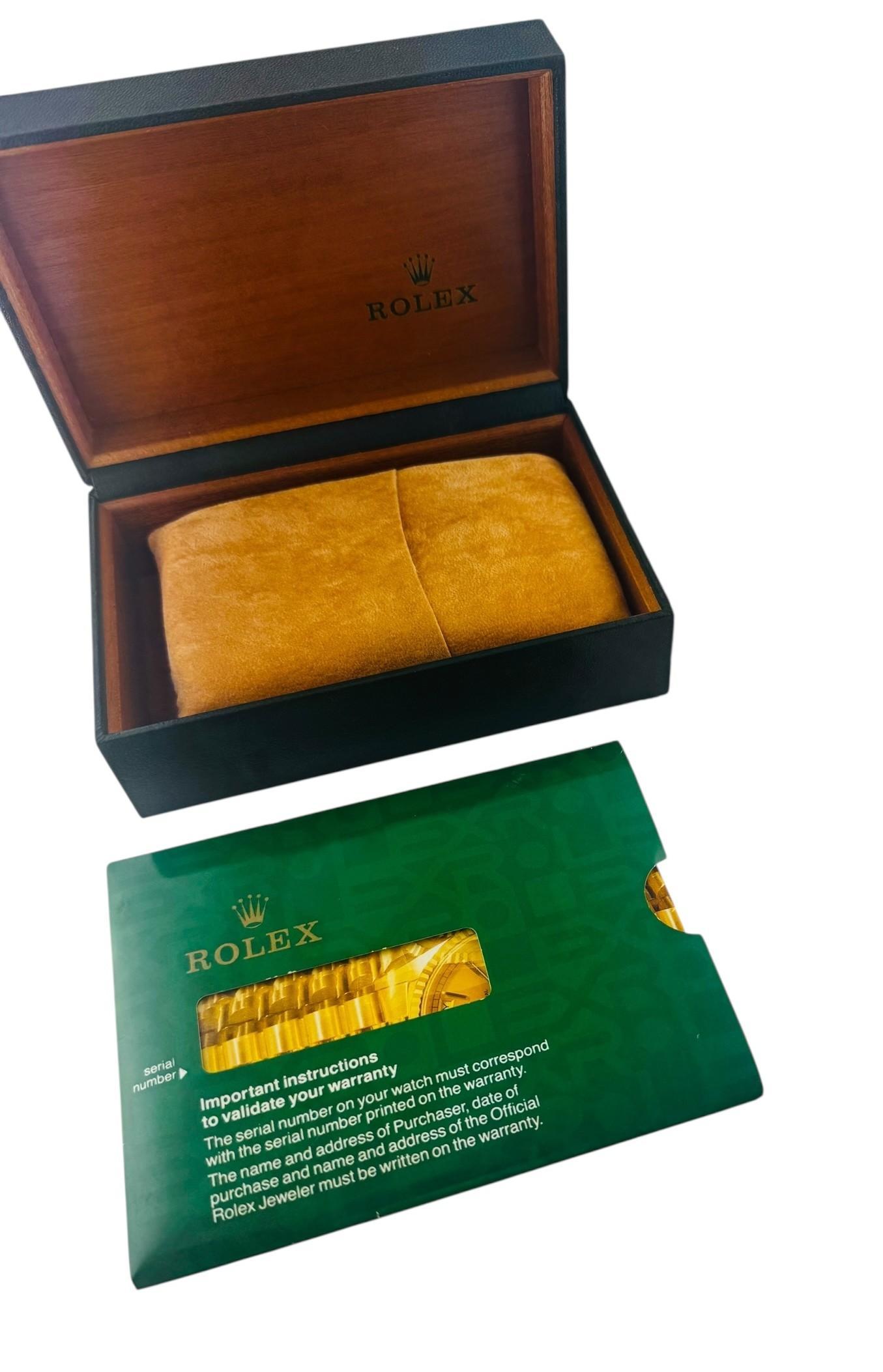 1999 Rolex Air King Men's Watch Black Dial Box/Papers 14000 #22316 For Sale 7
