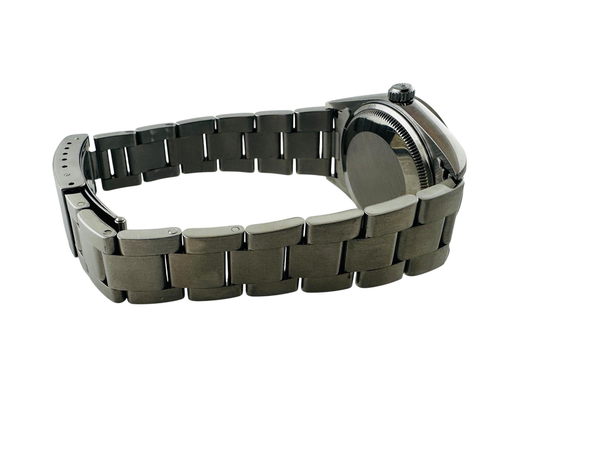 1999 Rolex Air King Men's Watch Black Dial Box/Papers 14000 #22316 For Sale 1