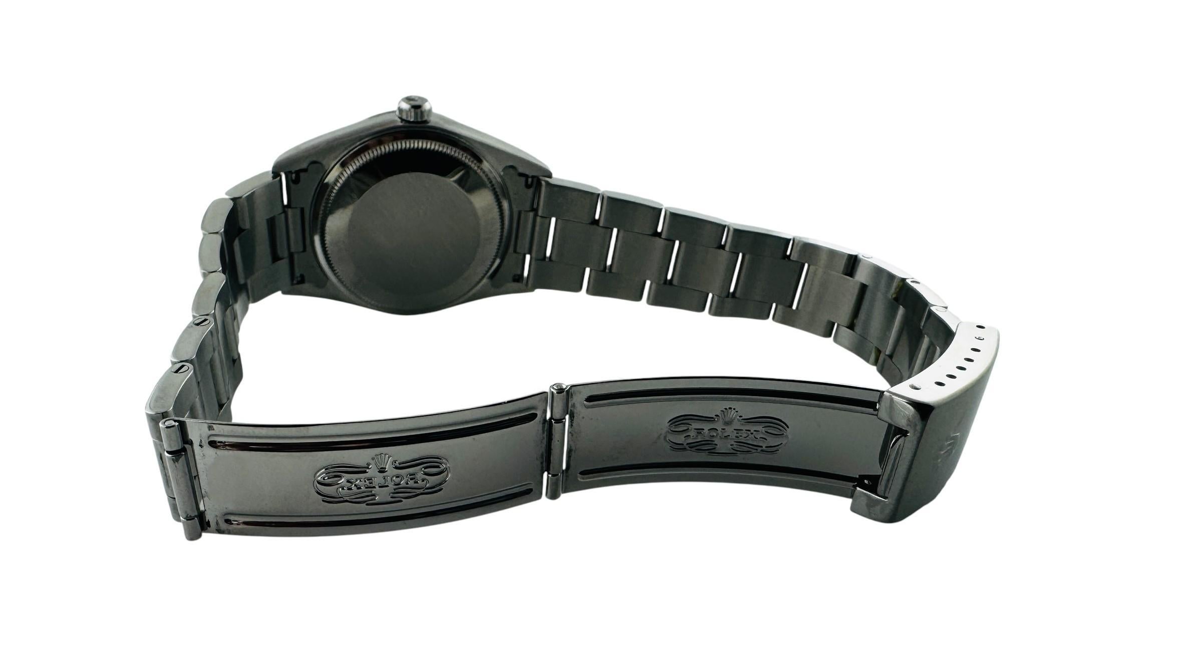 1999 Rolex Air King Men's Watch Black Dial Box/Papers 14000 #22316 For Sale 4