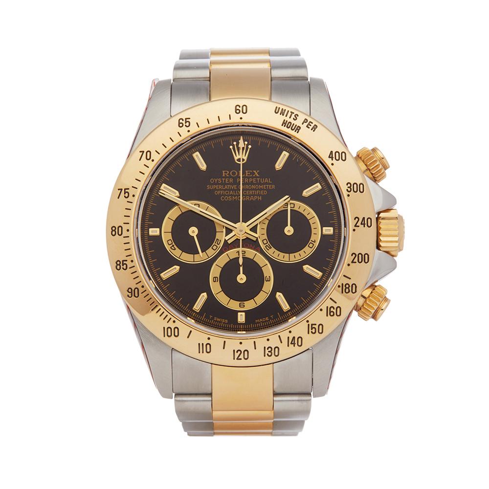 1999 Rolex Daytona Steel and Yellow 