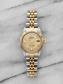 1999 Rolex Lady-Datejust 79173 Two-Tone Auto MOP Diamond Dial 26mm