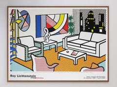 1999 Roy Lichtenstein - Chiostro del Bramante Original Vintage Poster
