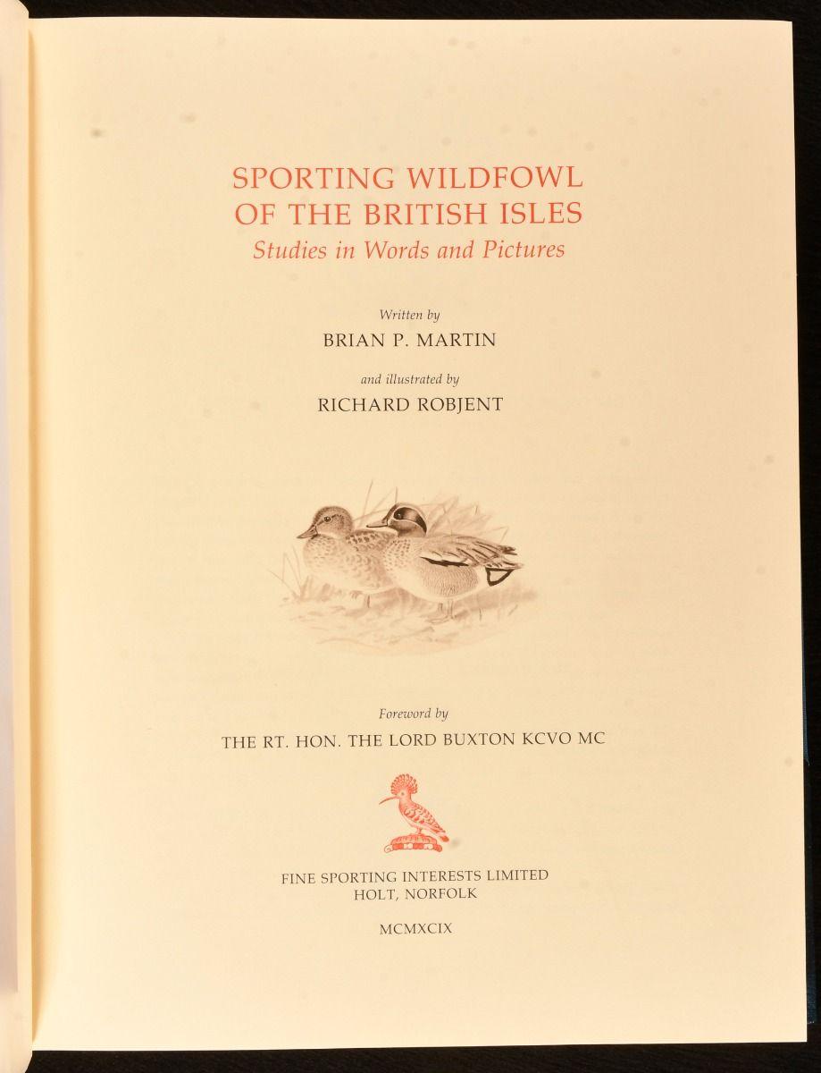 European 1999 Sporting Wildfowl of the British Isles: Studies in Words and Pictures For Sale