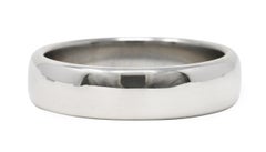 Tiffany & Co. Platinum Unisex Wedding Band Ring