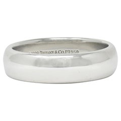 1999 Tiffany & Co. Platinum 6.0 MM Used Men's Wedding Band Ring