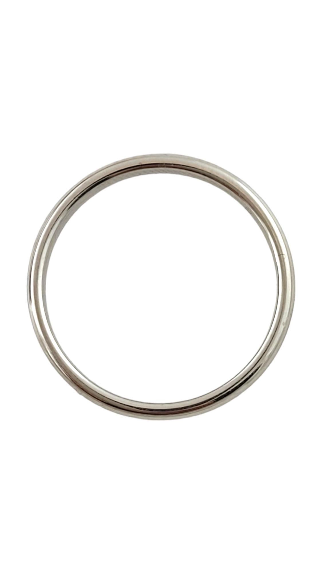 1999 Tiffany & Co. Platinum Band Ring Size 4.5 #17978 For Sale 1