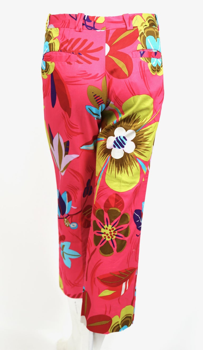 1999 TOM FORD for GUCCI floral printed runway pants at 1stDibs | tom ...
