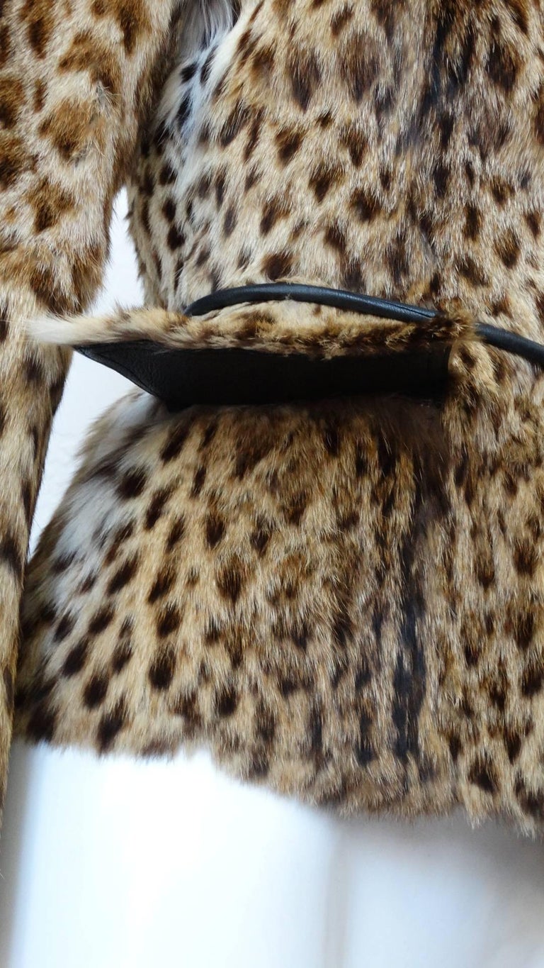 Tom Ford for Gucci Leopard Print Fur Coat, 1999 For Sale at 1stDibs ...