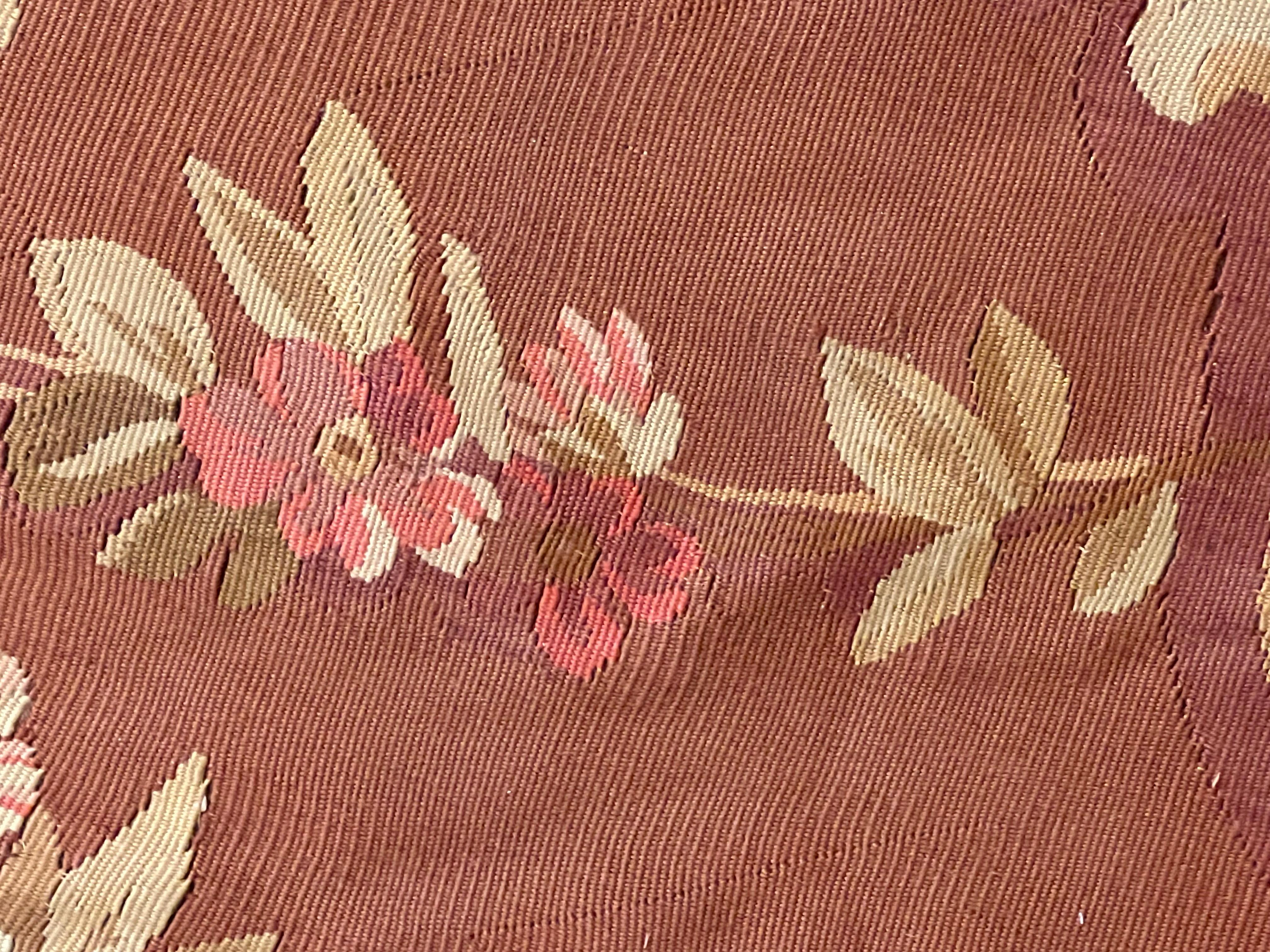 19. Jahrhundert Louis Philippe Aubusson Medaillon und braune Farbe, 1850 ca. im Angebot 6