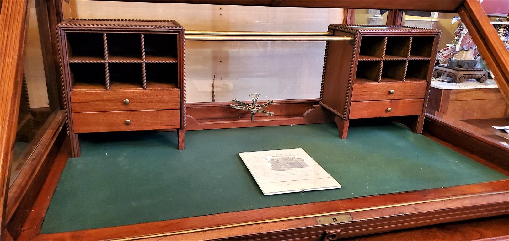 19th Century American Cutler & Sons Model 1 Roll Top Desk For Sale 6
