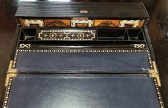 19C Anglo Ceylonese Lap Desk of Museum Quality