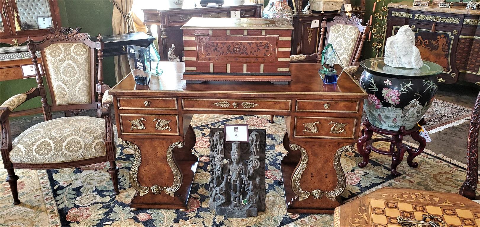 British Colonial 19th Century Anglo Indian Stationery Campaign Chest, Outstanding