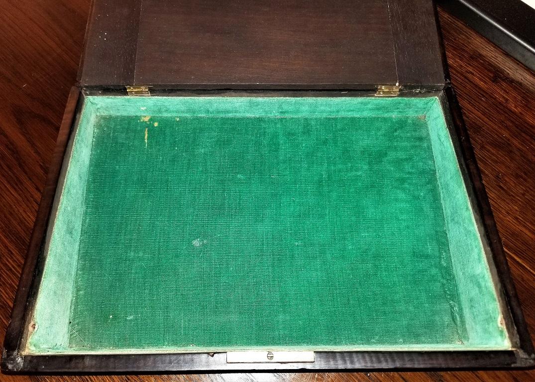 Britischer Lap-Schreibtisch aus Tunbridge-Ware, 19. Jahrhundert im Angebot 4