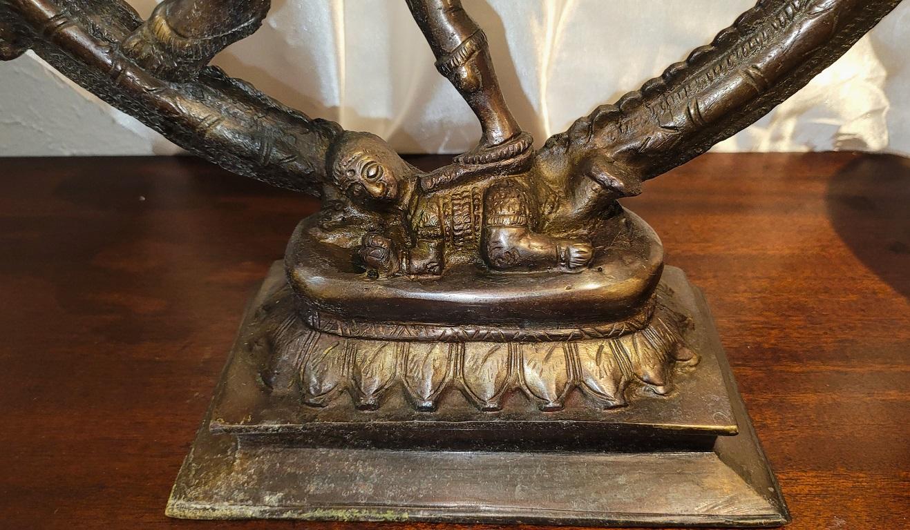 20th Century Bronze Dancing Shiva Nataraja For Sale