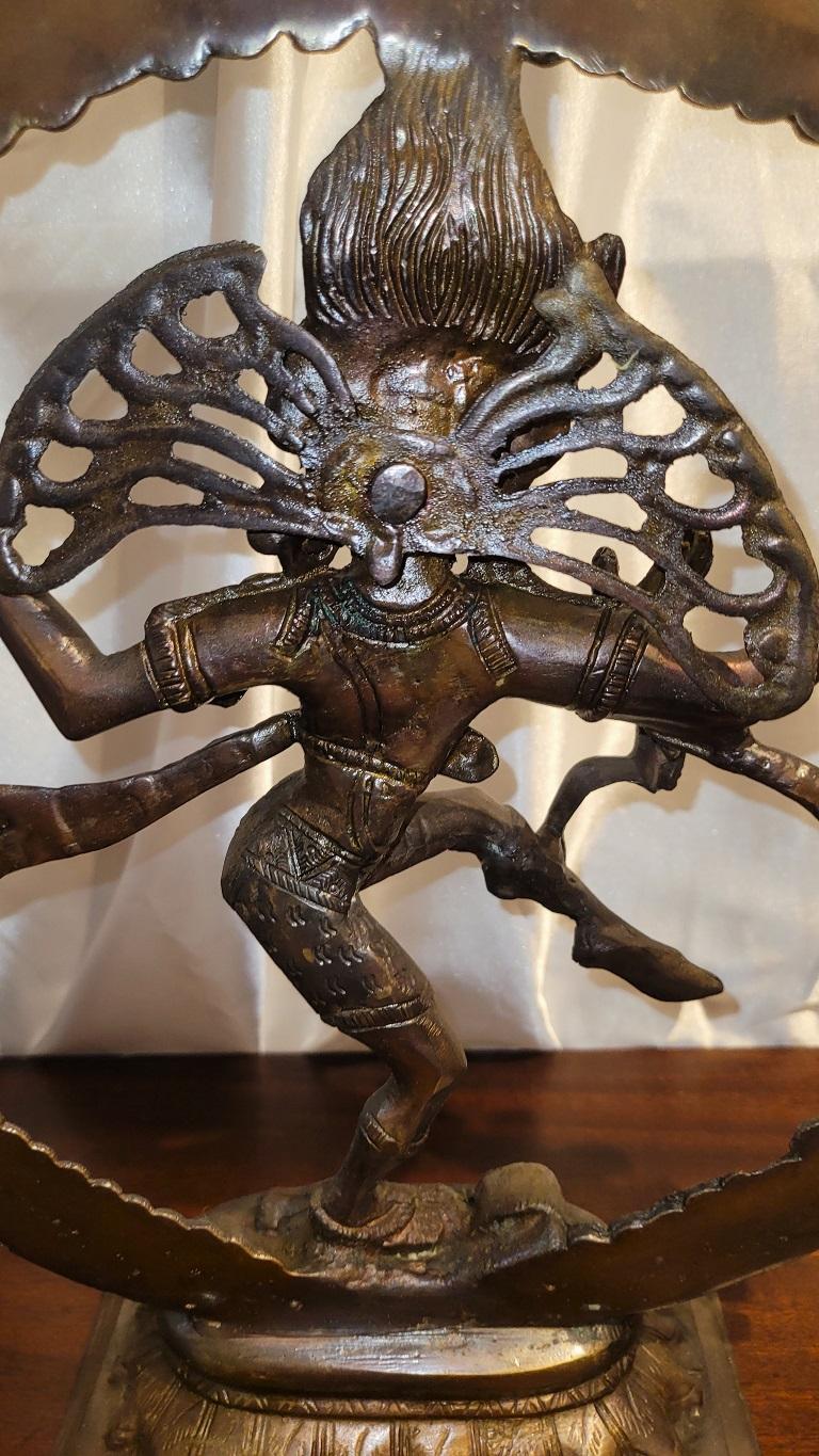 dancing shiva statue