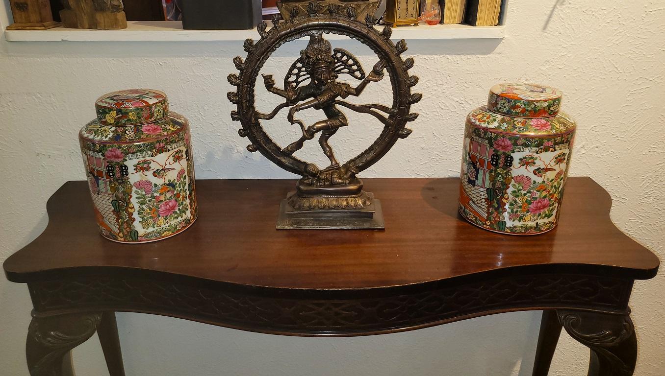Indian Bronze Dancing Shiva Nataraja For Sale