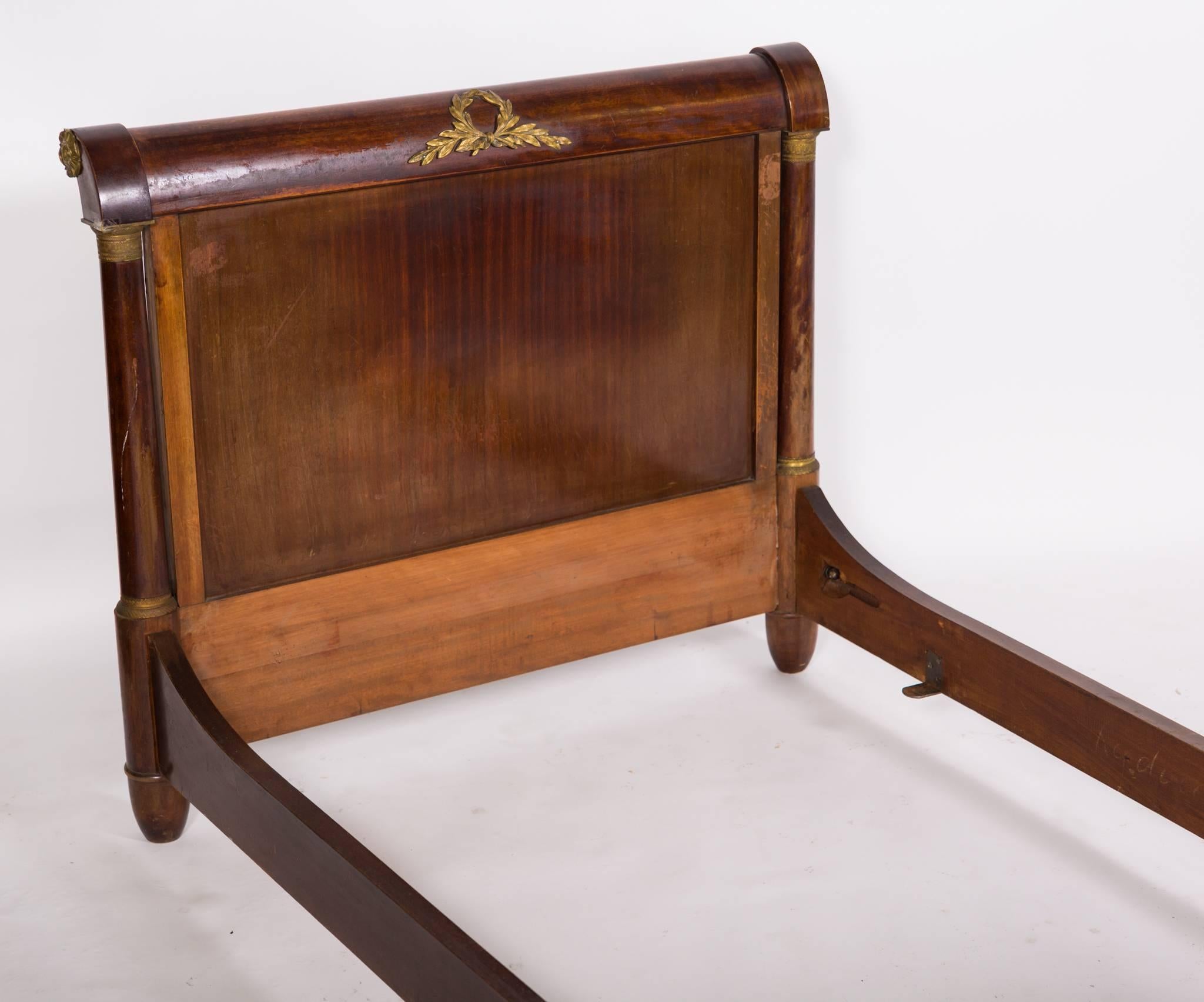 19th Century 19c Empire Daybed