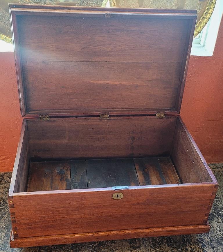 antique captains chest