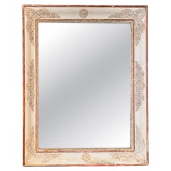 19c French Antique Louis Philippe Mirror - Small